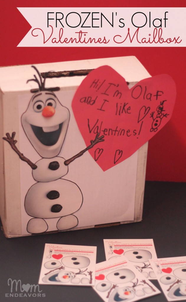 \"Disney-Frozens-Olaf-DIY-Valentines-Mailbox-630x1024\"